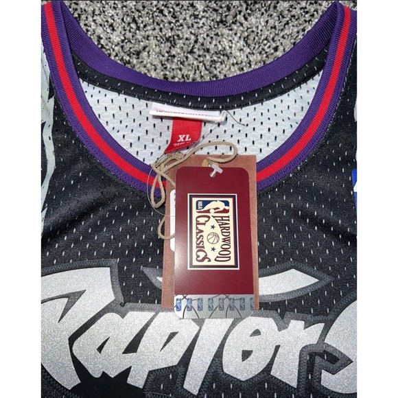 NWT Mitchell & Ness Toronto Raptors Vince Carter Fadeaway Swingman Jersey Size M - Picture 4 of 6